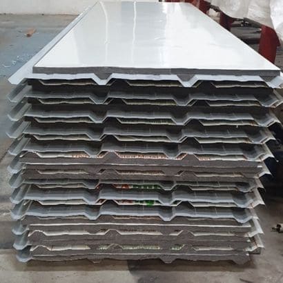 Colour coated thermal insulated roofing sheets 1